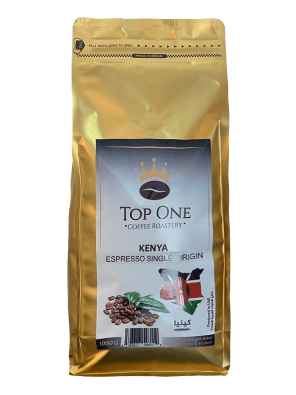 Top One Espresso Kenya Single Origin Coffee 1KG - Image 2